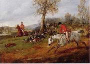 unknow artist Classical hunting fox, Equestrian and Beautiful Horses, 156. oil on canvas